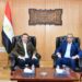 محافظ الفيوم يستقبل وزير الزراعة لتفقد عدد من المشروعات الإنتاجية والخدمية بالقطاع الزراعي