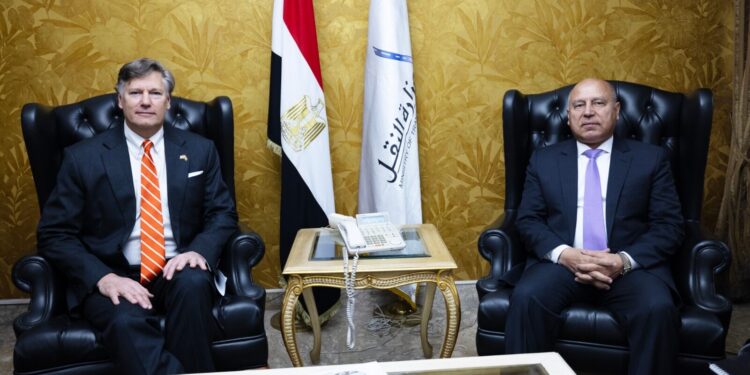 وزير الصناعة يستقبل نائب وزير الخارجية الأمريكي لبحث تعزيز التعاون المشترك