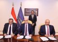 وزير الاتصالات يشهد توقيع عدد من الاتفاقيات التجارية بين الشركة المصرية وشركة إي آند مصر والجهاز القومي للتنظيم