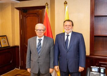 محافظ البنك المركزي المصري يبحث مع نائب رئيس الوزراء للشؤون الاقتصادية مستجدات الأوضاع الاقتصادية وتعزيز التعاون المشترك