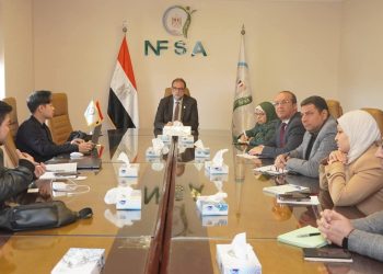 رئيس الهيئة القومية لسلامة الغذاء يستقبل وفد شركة فوشان هايتيان لبحث إنشاء مجمع صناعي متكامل للمنتجات الغذائية الخاصة بشركتهم في مصر