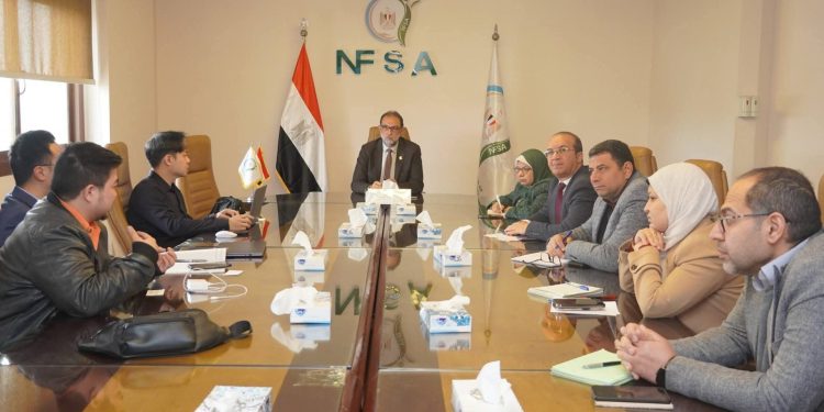 رئيس الهيئة القومية لسلامة الغذاء يستقبل وفد شركة فوشان هايتيان لبحث إنشاء مجمع صناعي متكامل للمنتجات الغذائية