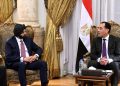 في إطار زيارته الرسمية الأولى لمصر .. رئيس الوزراء يلتقي رئيس مجموعة البنك الدولي