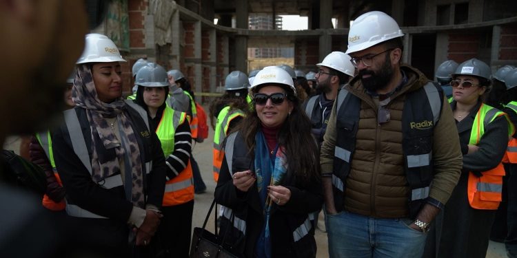 رادكس للتطوير العقاري تستقبل طلاب هندسة جامعة UH في زيارة ميدانية لمشروع Agile بالعاصمة الإدارية