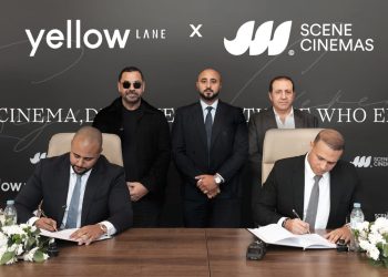 هشام عبد الخالق وطارق العريان يشاركان «urbnlanes» الكويتية و«Scene Cinemas» في إطلاق أفخم سينما بمصر داخل «Yellow Lane»