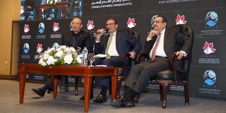 وزير الزراعة يستعرض استراتيجية الأمن الغذائي في ندوة مجلس الأعمال المصري الكندي