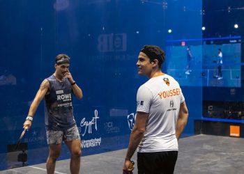 ختام غير متوقع لليوم الثاني من منافسات الربع النهائي في بطولة الجونة الدولية للإسكواش 2026